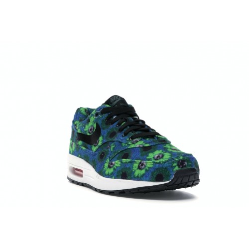 Кроссы Nike Air Max 1 Floral Mowabb Volt - мужская сетка размеров