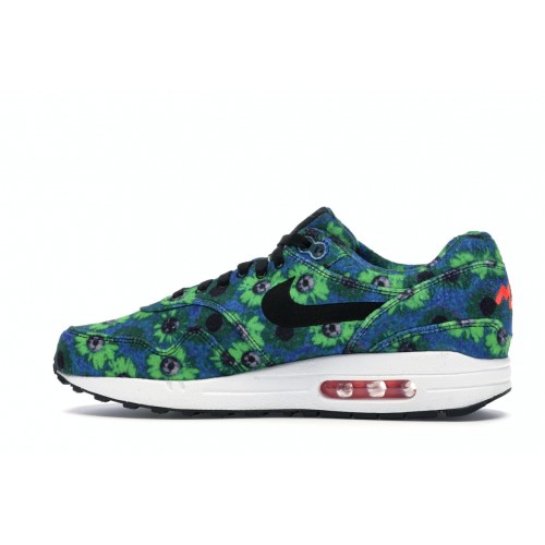 Кроссы Nike Air Max 1 Floral Mowabb Volt - мужская сетка размеров