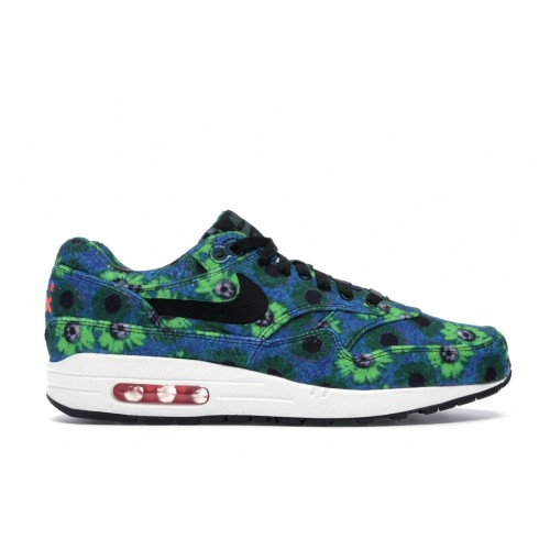 Кроссы Nike Air Max 1 Floral Mowabb Volt - мужская сетка размеров