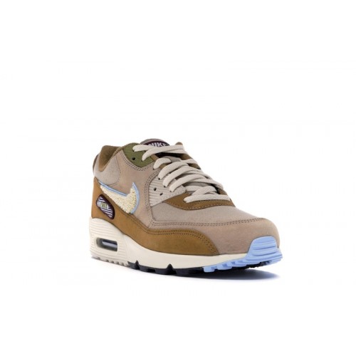 Nike Air Max 90 Varsity Pack Muted Bronze - мужская сетка размеров