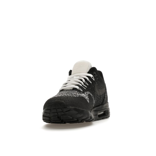 Кроссы Nike Air Max 1 Ultra Flyknit Black Anthracite (W) - женская сетка размеров