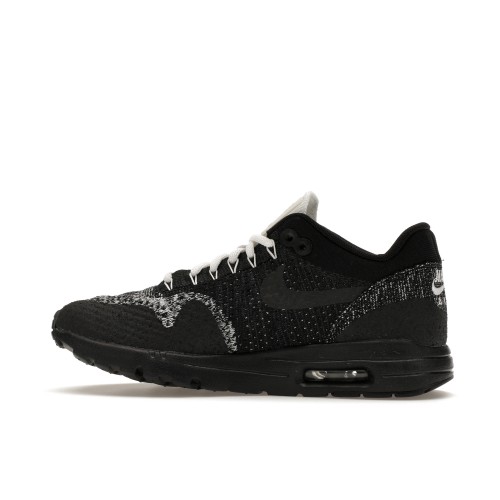Кроссы Nike Air Max 1 Ultra Flyknit Black Anthracite (W) - женская сетка размеров