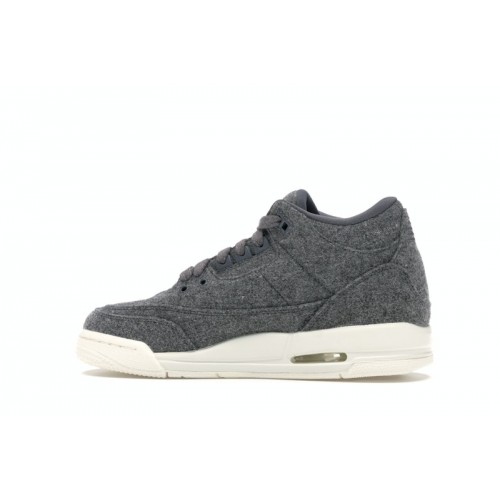 Кроссы Jordan 3 Retro Wool (GS) - подростковая сетка размеров