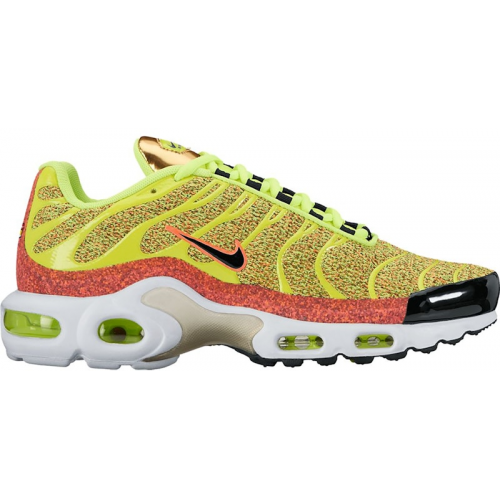 Кроссы Nike Air Max Plus Volt Hot Punch (W) - женская сетка размеров