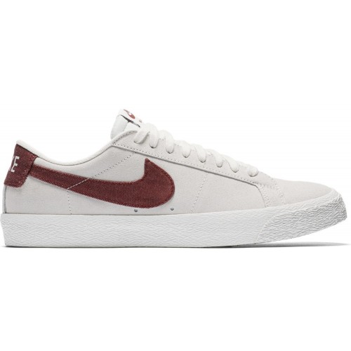 Мужские кроссовки Nike SB Blazer Low Summit White Dark Team Red