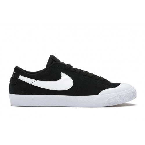 Кроссы Nike SB Zoom Blazer Low XT Black White - мужская сетка размеров