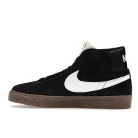Кроссовки Nike SB Zoom Blazer Mid Black White Dark Gum