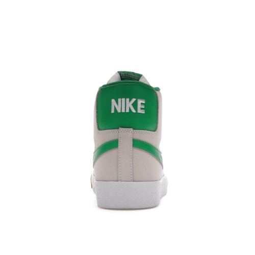 Мужские кроссовки Nike SB Zoom Blazer Mid Summit White Lucky Green