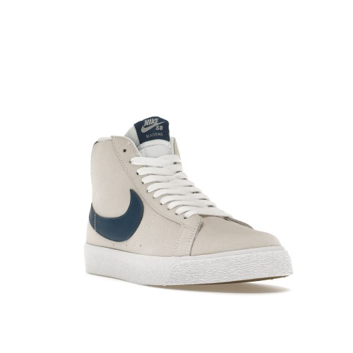 Мужские кроссовки Nike SB Blazer Mid White Court Blue