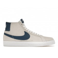 Мужские кроссовки Nike SB Blazer Mid White Court Blue