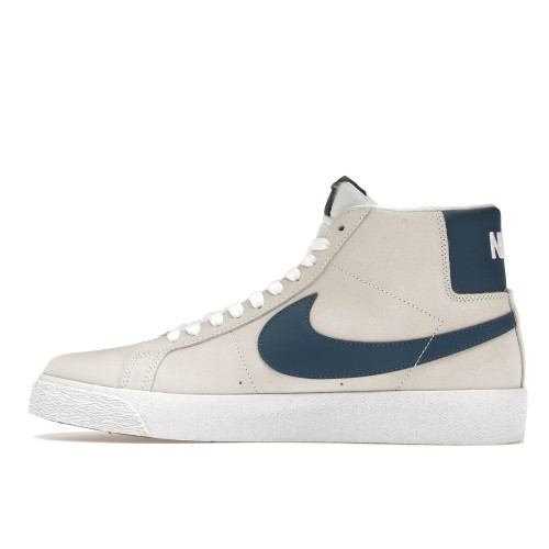 Мужские кроссовки Nike SB Blazer Mid White Court Blue