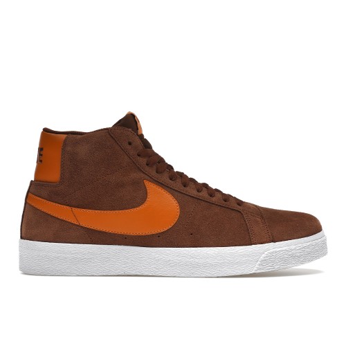 Мужские кроссовки Nike SB Blazer Mid Pecan Light Curry