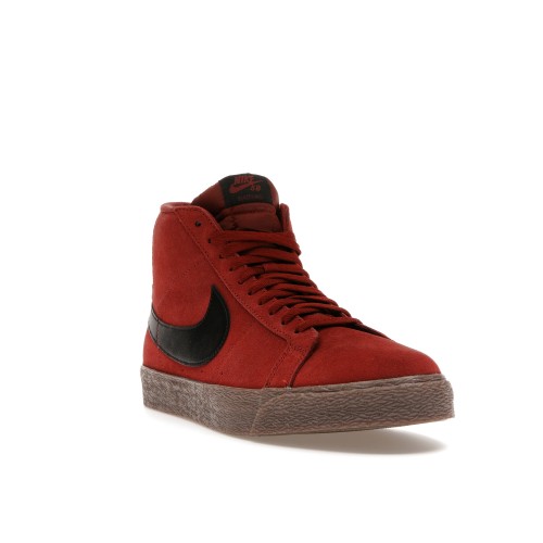 Кроссы Nike SB Blazer Mid Oxen Brown - мужская сетка размеров