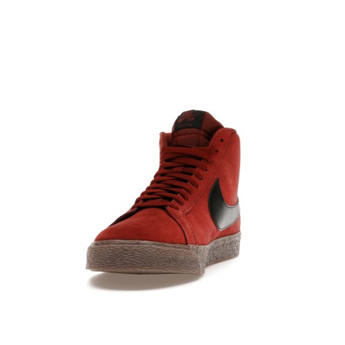 Кроссы Nike SB Blazer Mid Oxen Brown - мужская сетка размеров