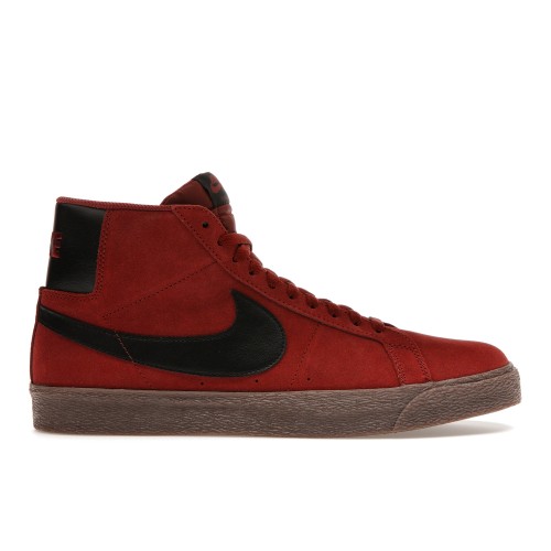 Кроссы Nike SB Blazer Mid Oxen Brown - мужская сетка размеров