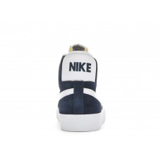 Мужские кроссовки Nike SB Zoom Blazer Mid Navy White