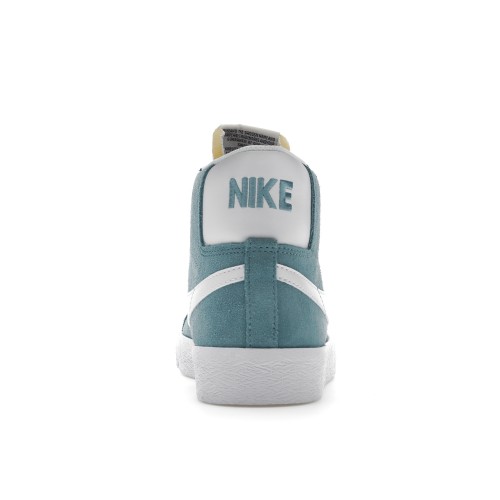 Кроссы Nike SB Zoom Blazer Mid Cerulean Blue - мужская сетка размеров