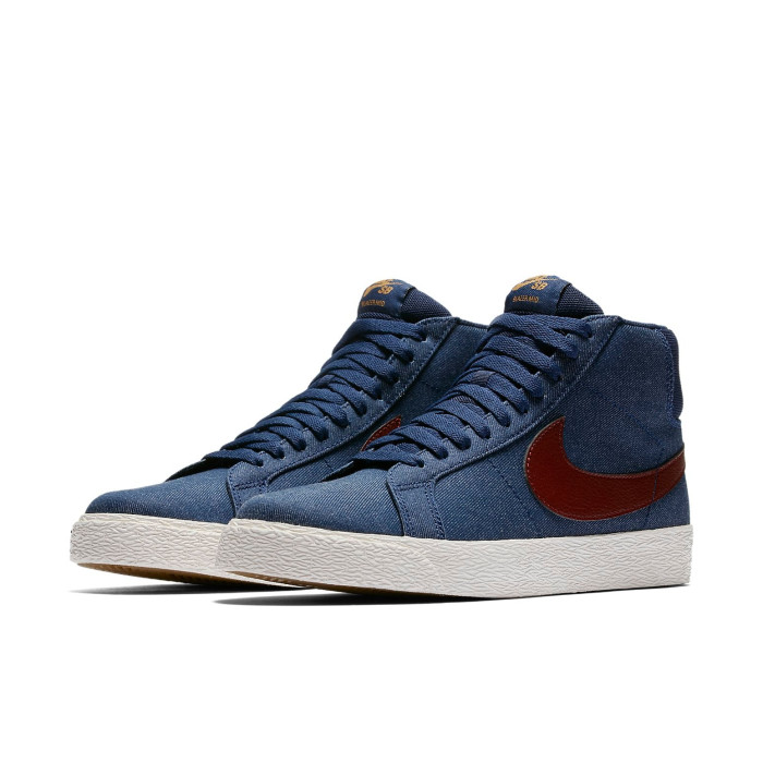 Nike SB Blazer Mid Binary Blue - мужская сетка размеров Nike SB Blazer Mid Binary Blue - мужская сетка размеров