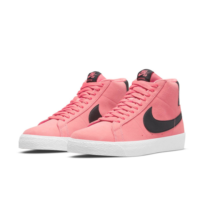 Nike SB Blazer Mid Pink Black - мужская сетка размеров Nike SB Blazer Mid Pink Black - мужская сетка размеров