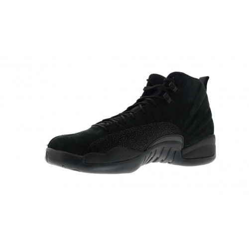 Кроссы Jordan 12 Retro OVO Black - мужская сетка размеров
