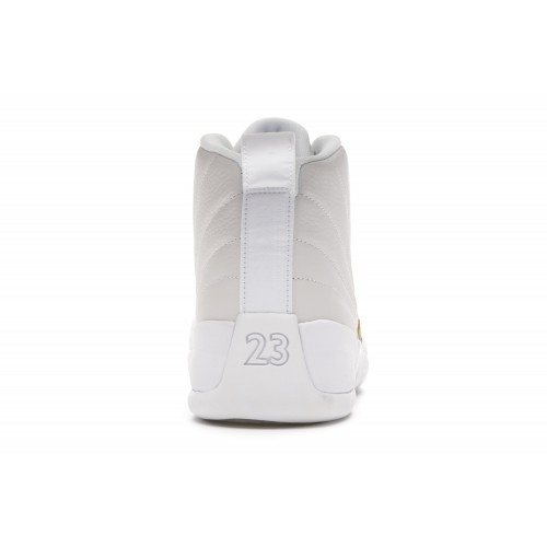 Кроссы Jordan 12 Retro OVO White - мужская сетка размеров
