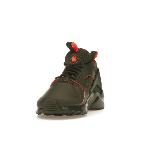 Кроссы Nike Air Huarache Run Ultra Cargo Khaki Crimson - мужская сетка размеров
