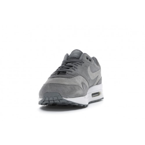 Кроссы Nike Air Max 1 Cool Grey Wolf Grey - мужская сетка размеров