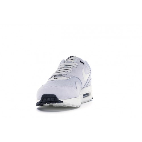 Кроссы Nike Air Max 1 Mini Swoosh Pure Platinum - мужская сетка размеров