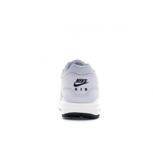 Кроссы Nike Air Max 1 Mini Swoosh Pure Platinum - мужская сетка размеров