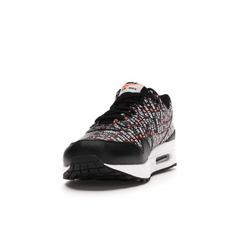 Кроссы Nike Air Max 1 Just Do It Pack Black - мужская сетка размеров