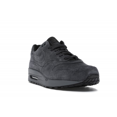 Кроссы Nike Air Max 1 Anthracite - мужская сетка размеров