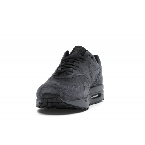 Кроссы Nike Air Max 1 Anthracite - мужская сетка размеров