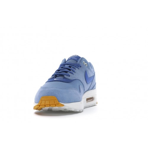 Кроссы Nike Air Max 1 Mini Swoosh Work Blue - мужская сетка размеров