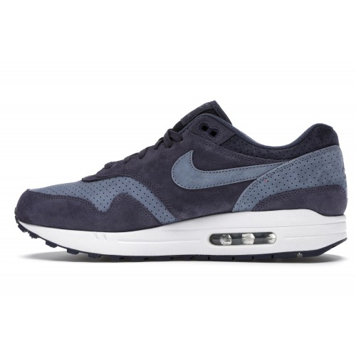 Кроссы Nike Air Max 1 Indigo Perf - мужская сетка размеров
