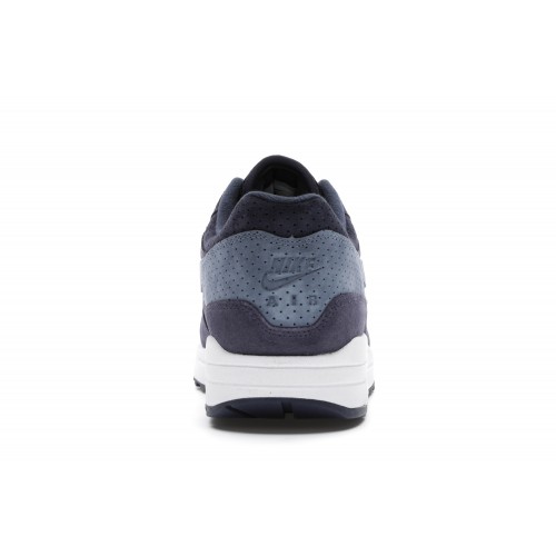 Кроссы Nike Air Max 1 Indigo Perf - мужская сетка размеров