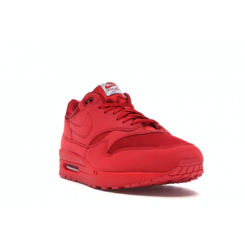 Кроссы Nike Air Max 1 Tonal Red - мужская сетка размеров