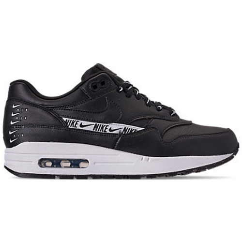 Кроссы Nike Air Max 1 Overbranding Black (W) - женская сетка размеров