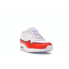 Женские кроссовки Nike Air Max 1 Liner White Red (W)