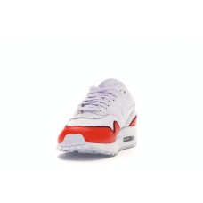 Женские кроссовки Nike Air Max 1 Liner White Red (W)