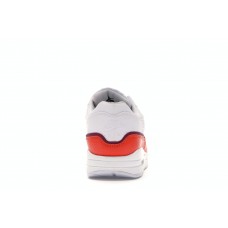 Женские кроссовки Nike Air Max 1 Liner White Red (W)