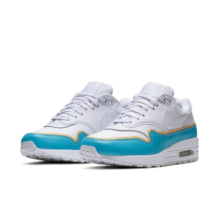 Nike Wmns Air Max 1 Double Layer - Blue - женская сетка размеров Nike Wmns Air Max 1 Double Layer - Blue - женская сетка размеров