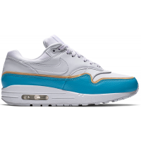 Женские кроссовки Nike Air Max 1 Liner White Blue (W)