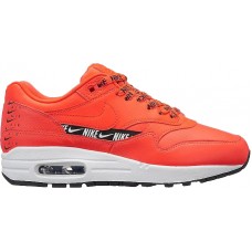 Женские кроссовки Nike Air Max 1 Overbranding Bright Crimson (W)