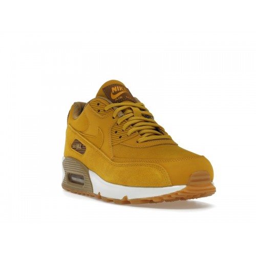 Nike Air Max 90 Mineral Yellow (W) - женская сетка размеров