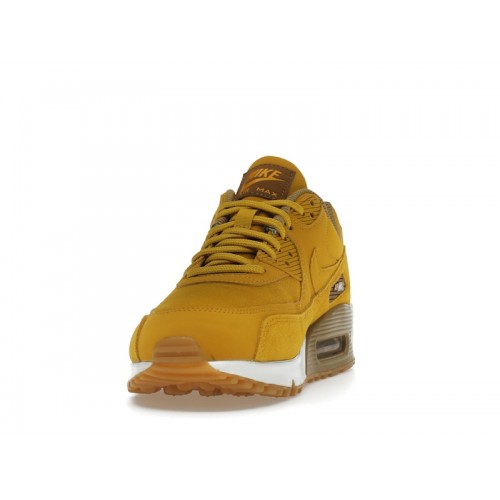 Nike Air Max 90 Mineral Yellow (W) - женская сетка размеров