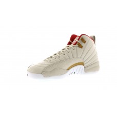 Подростковые кроссовки Jordan 12 Retro Chinese New Year Light Orewood Brown (GS)