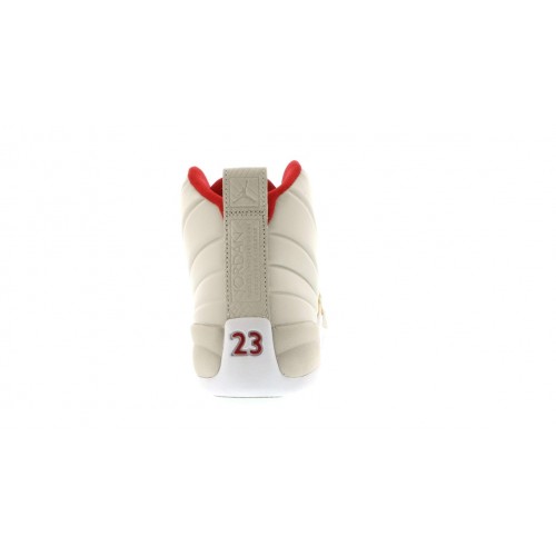 Кроссы Jordan 12 Retro Chinese New Year Light Orewood Brown (GS) - подростковая сетка размеров