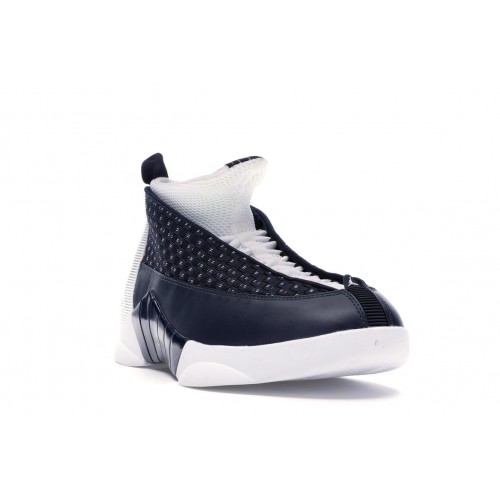 Кроссы Jordan 15 Retro Obsidian - мужская сетка размеров