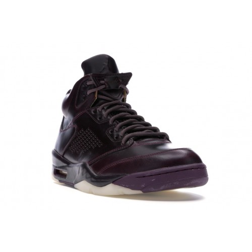 Кроссы Jordan 5 Retro Premium Wine - мужская сетка размеров