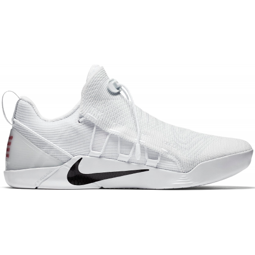 Кроссы Nike Kobe A.D. NXT White Black - мужская сетка размеров